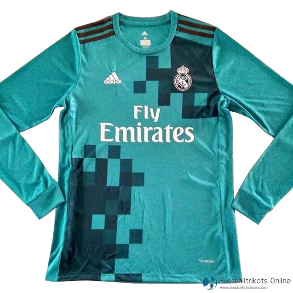 Real Madrid Trikot Ausweich ML 2017-18 Fussballtrikots Günstig